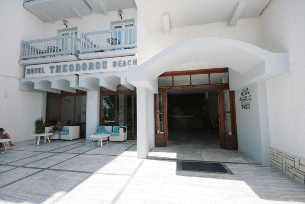 Theodorou Beach Hotel Apartments 살리디 외부 사진
